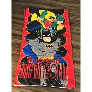 Vtg 1995 Batman & Robin Sleeping Bag
